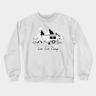 Camping Crewneck Sweatshirt